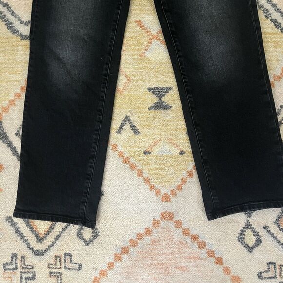 BDG Urban Outfitters Gray Black Cowboy Stretch Straight Leg Denim Jeans - 27 - Picture 3 of 9